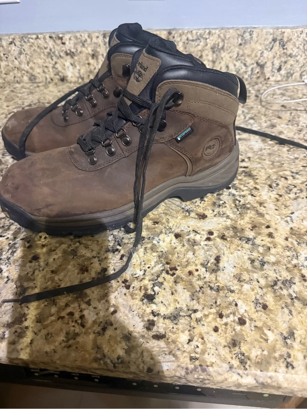 Timberland PRO Brown and Black Work Boots